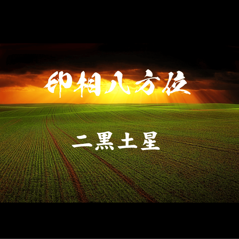 愛情位(二黒土星)の意味